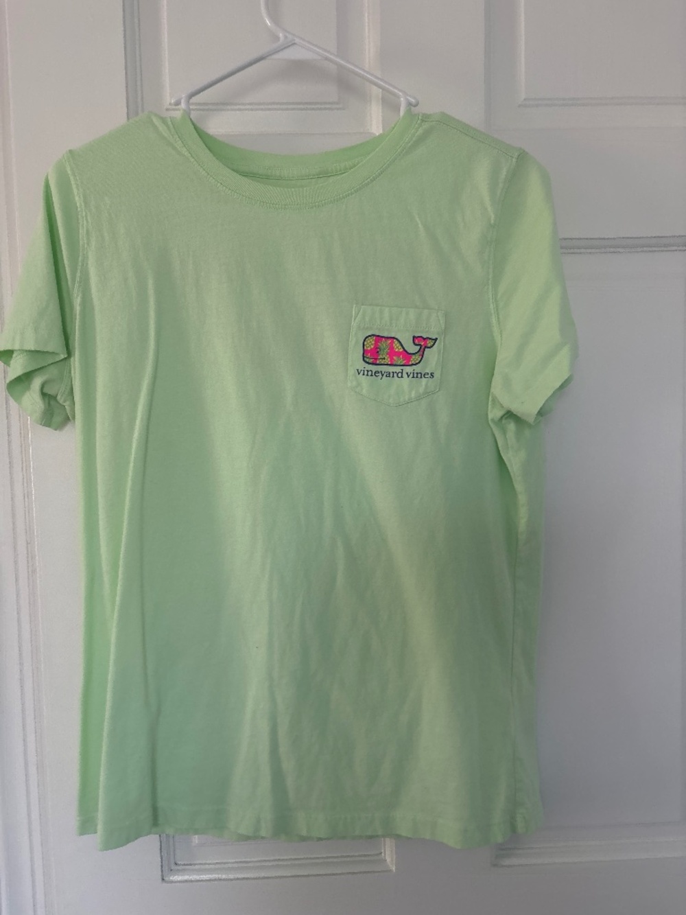 Lime green shirt